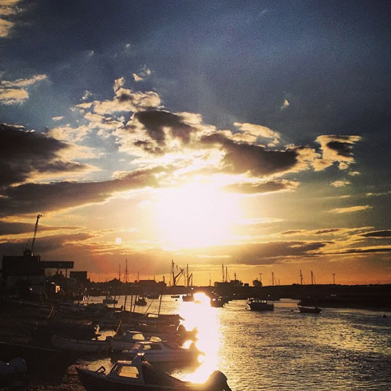 The Idyllic Wells-Next-The-Sea harbour